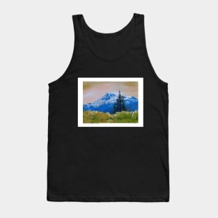 Mount Baker (Cascade Mountain Range) Tank Top